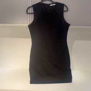 Mango black dress